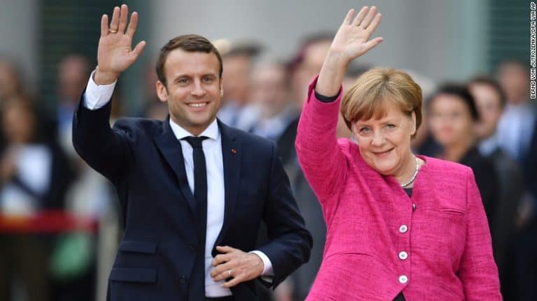 Merkel i Macron: Nie będziemy się sprzeciwiać przesunięciu terminu brexitu