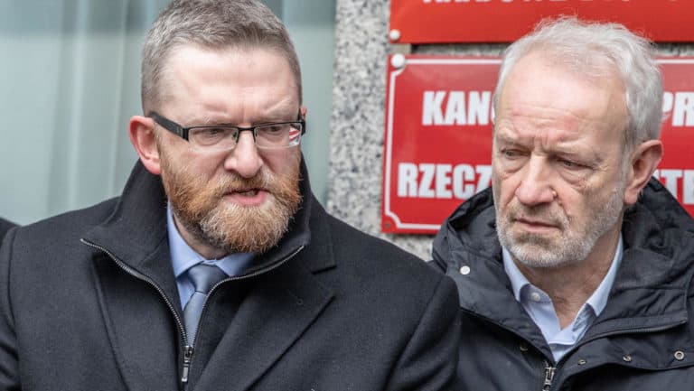Komisja wyborcza odroczyła rejestrację Grzegorza Brauna na prezydenta Gdańska