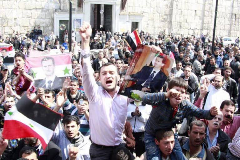 W Syrii trwają masowe protesty po decyzji prezydenta Trumpa w sprawie Wzgórz Golan