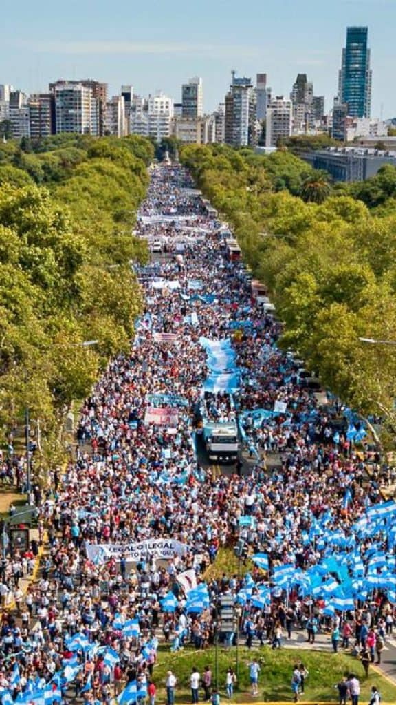Ponad dwa miliony osób na marszach w obronie życia nienarodzonych dzieci w Argentynie