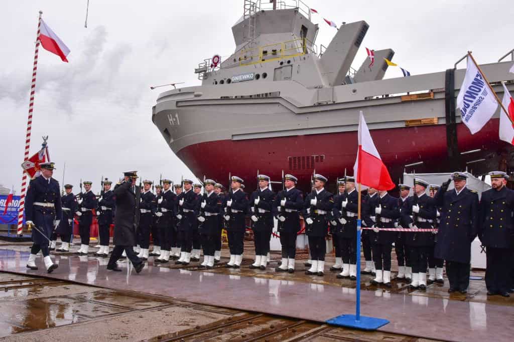Dziś w Gdańsku odbyła się uroczystość chrztu holownika Marynarki Wojennej H-1 „Gniewko”