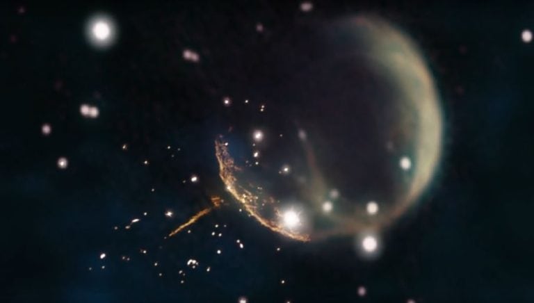 Pulsar przemierza naszą galaktykę z prędkością 4 mln km/h
