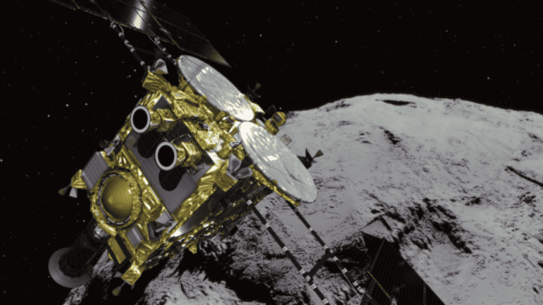 Japońska sonda Hayabusa-2 zbombardowała asteroidę Ryugu