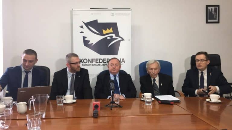 [LIVE] Michalkiewicz, Braun i Winnicki – Konferencja Konfederacji w sprawie s.447