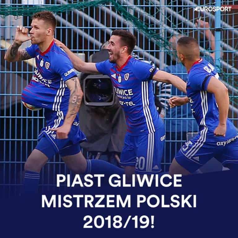 Piast Gliwice wywalczył tytuł mistrza Polski!