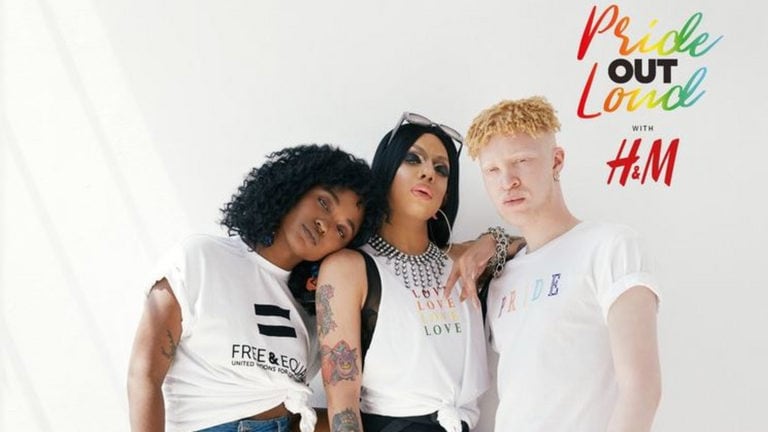 Znana marka H&M promuje marsz środowisk LGBT w Krakowie