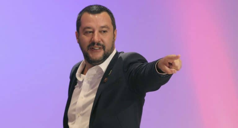 Matteo Salvini zapowiada zbudowanie ogrodzenia na granicy ze Słowenią w celu ochrony przed imigrantami