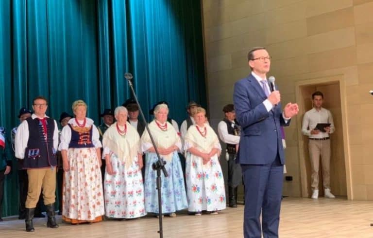 Premier Morawiecki podczas wizyty w Siemianowicach Śląskich zapewniał, że nie byłoby silnej Polski bez silnego Śląska
