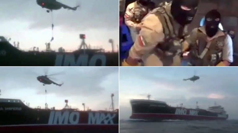 Iran opublikował nagranie z zajęcia brytyjskiego tankowca (VIDEO)
