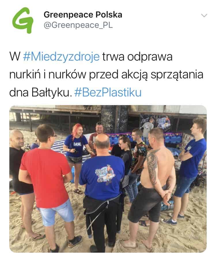 Greenpeace o odprawie „nurkiń”…