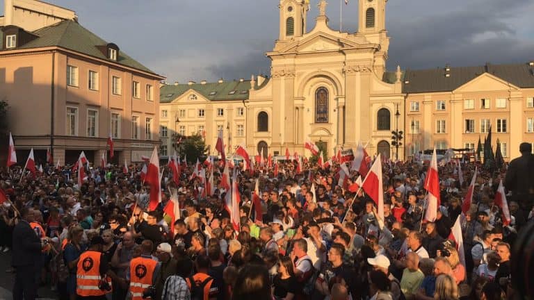 Marsz Powstania Warszawskiego – przemówienia (Mandrela, Godek, Chodakiewicz, Braun)