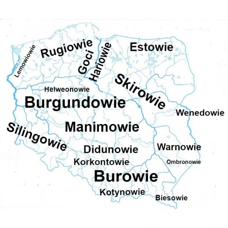 Ze specjalną dedykacją dla Radosława Patlewicza – mapa etniczna ziem polskich w I wieku naszej ery