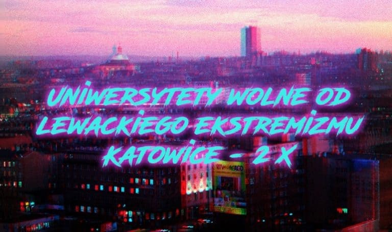 Demonstracje sprzeciwu wobec lewackiego ekstremizmu zawłaszczającego uczelnie
