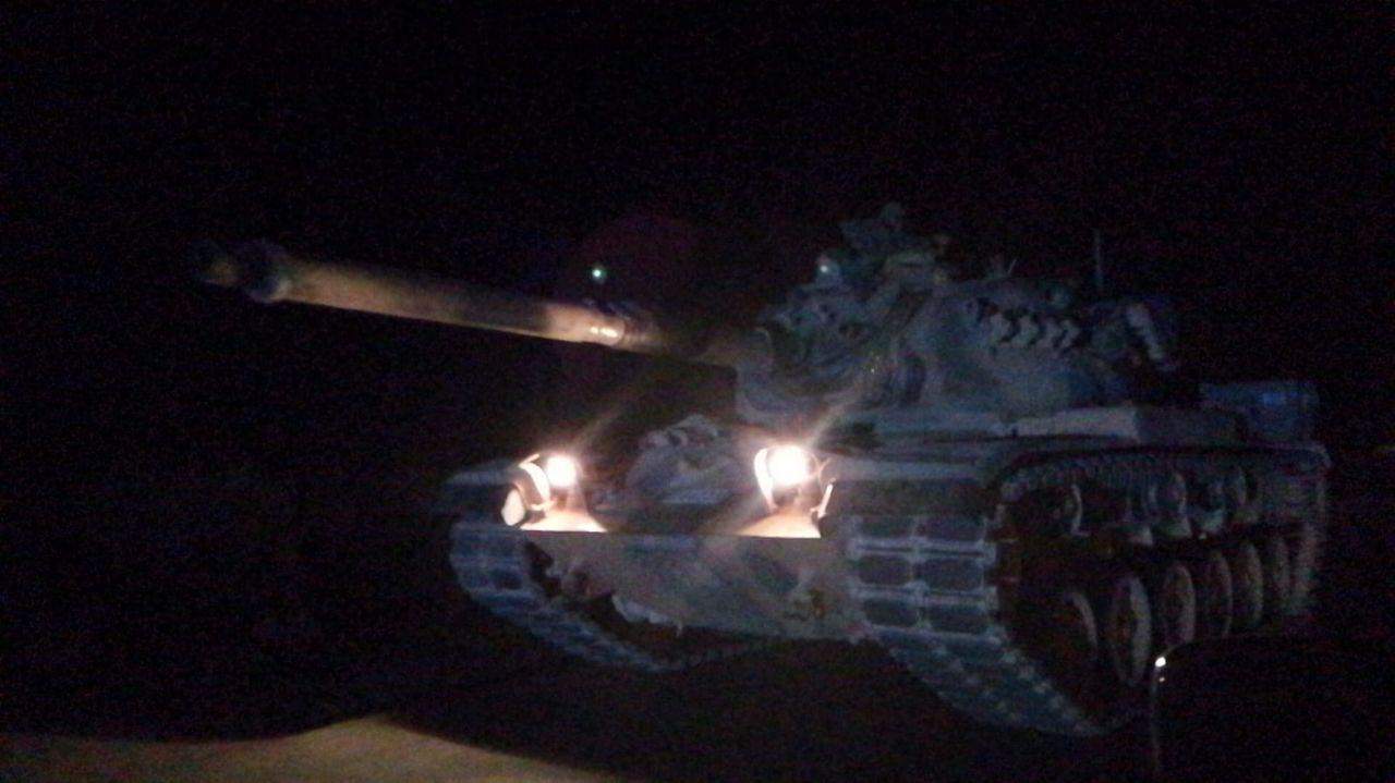 Nocne walki w północnej Syrii. Tureckie Ministerstwo Obrony opublikowało film