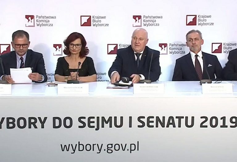 PKW podała wyniki po podliczeniu głosów z 92% komisji wyborczych