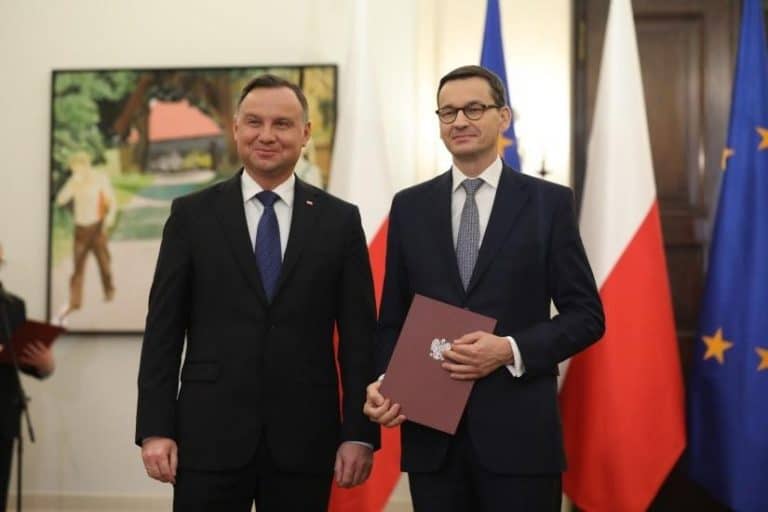 Prezydent Andrzej Duda desygnował Mateusza Morawieckiego na premiera