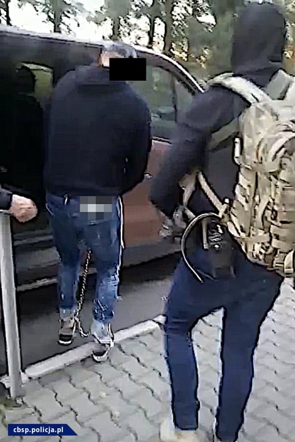 Policjanci CBŚP zapobiegli uprowadzeniu osoby dla okupu