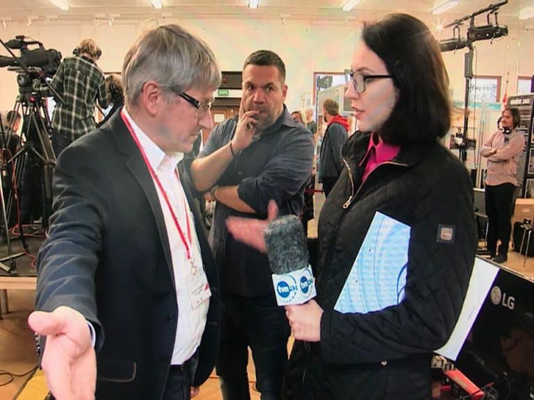 „Solidarność” wyprosiła dziennikarzy „Gazety Wyborczej” i TVN z konferencji w sali BHP w Gdańsku