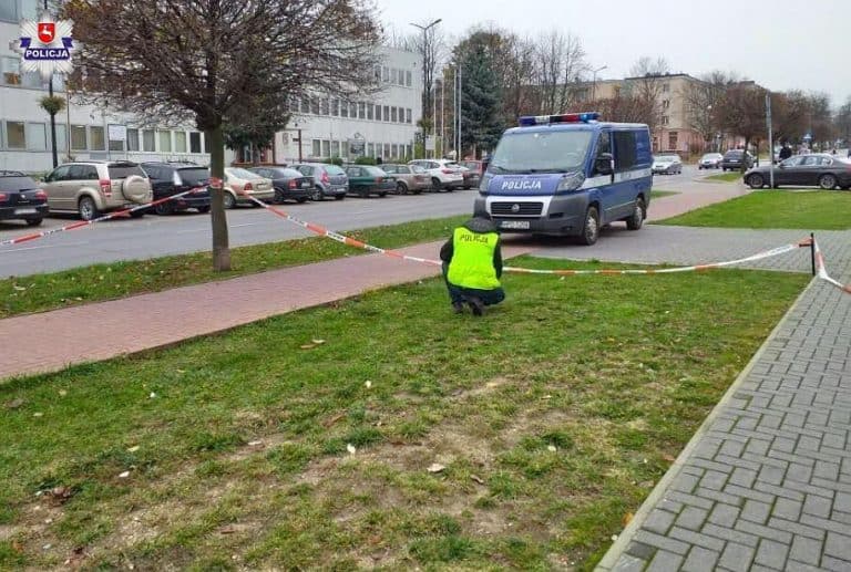 W Świdniku mężczyzna podpalił się przed budynkiem sądu