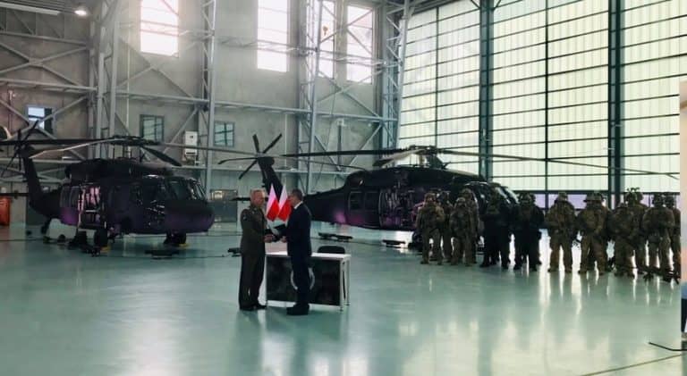 Od dziś śmigłowce Black Hawk rozpoczynają służbę w Wojskach Specjalnych