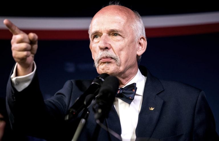 Janusz Korwin-Mikke w swoim stylu wypowiedział się na temat antysemityzmu