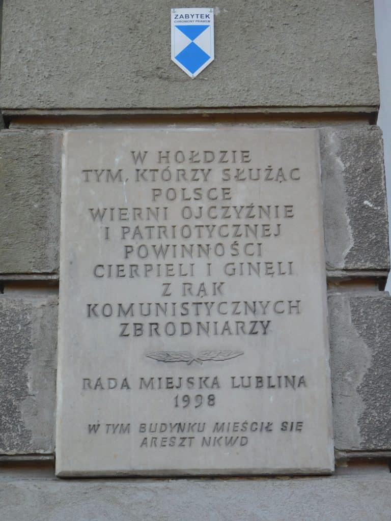 Oznaczono miejsca kaźni Żołnierzy Wyklętych w Lublinie