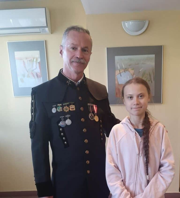 Związek Zawodowy Górników odcina się od poczynań działacza, który oprowadzał Gretę Thunberg po kopalni