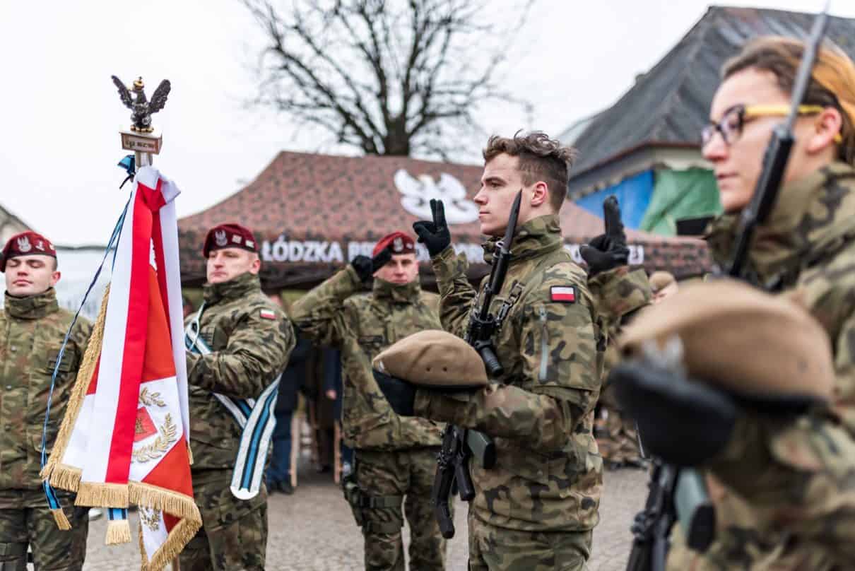 W Kutnie zaprzysiężono żołnierzy Łódzkiej Brygady Obrony Terytorialnej