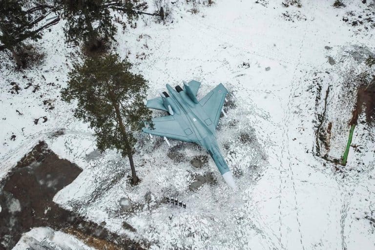 Wygląda jak prawdziwy, czyli dmuchany rosyjski Su-30