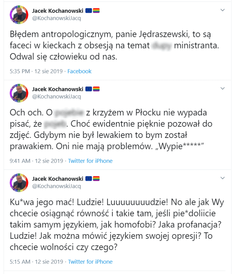 Wykładowca Uniwersytetu Warszawskiego, który obrażał nastolatka sprzeciwiającego się LGBT, nie poniesie konsekwencji