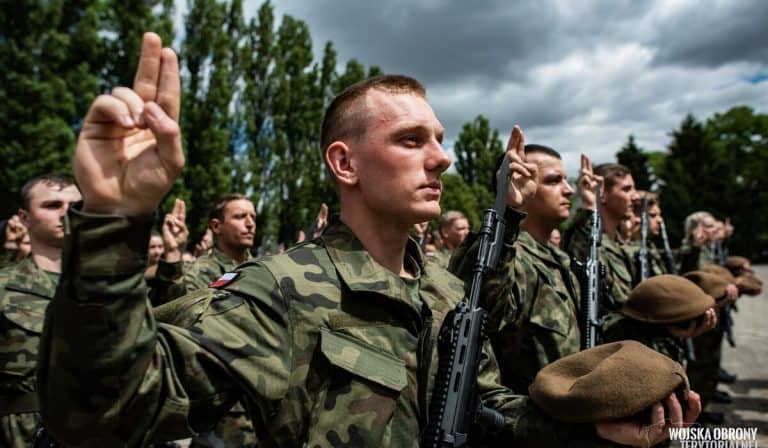 W najbliższy weekend przysięgi wojskowe złoży kolejnych blisko 400 żołnierzy WOT