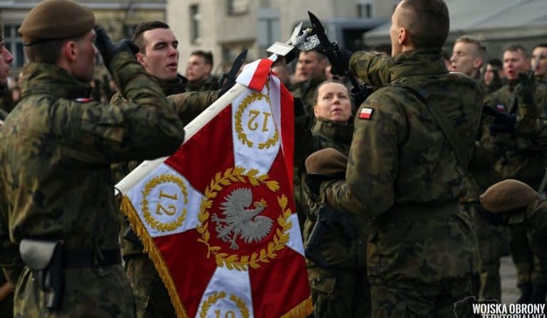 Pierwsza przysięga żołnierzy WOT z Ziemi Lubuskiej