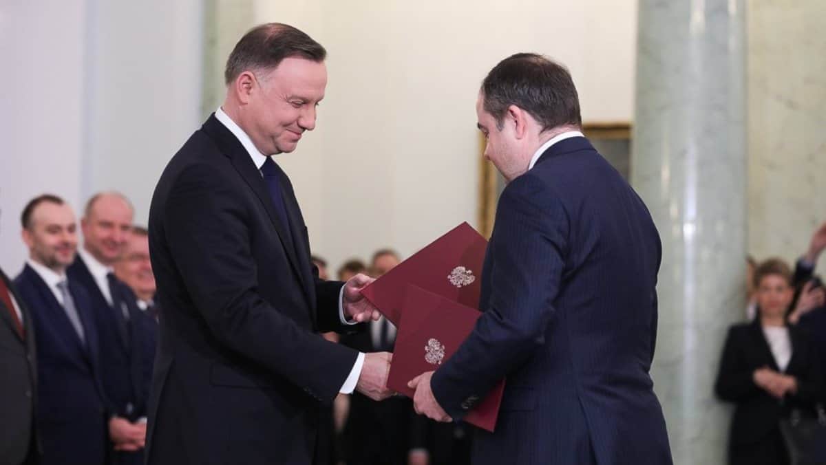 Prezydent Duda powołał dwóch nowych ministrów