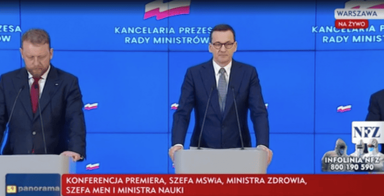 Premier: Podjęliśmy decyzję o odwołaniu wszystkich imprez masowych