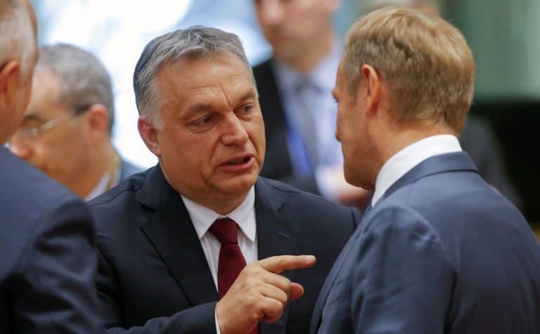 Viktor Orban „masakruje” Donalda Tuska