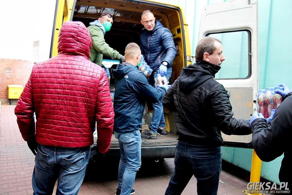Kibice GieKSy wsparli dwa katowickie szpitale