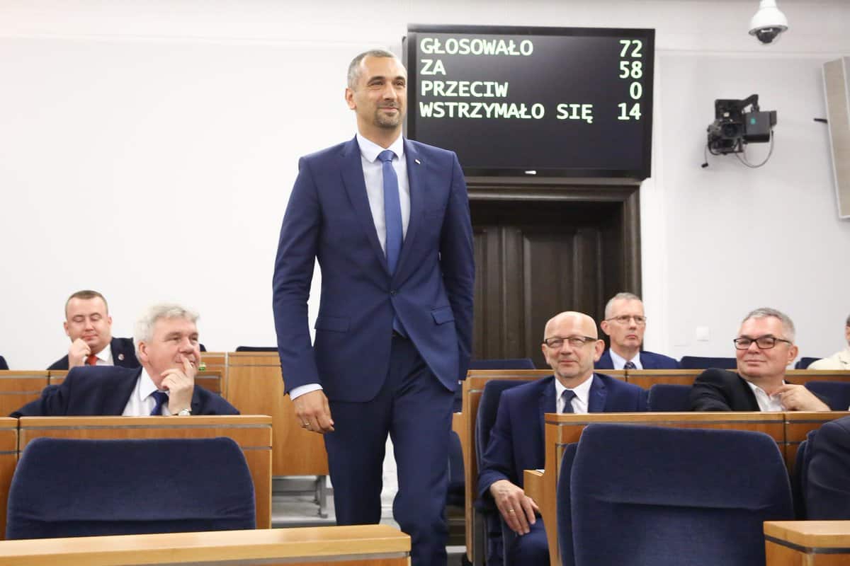 Nowym wicemarszałkiem Senatu został Marek Pęk