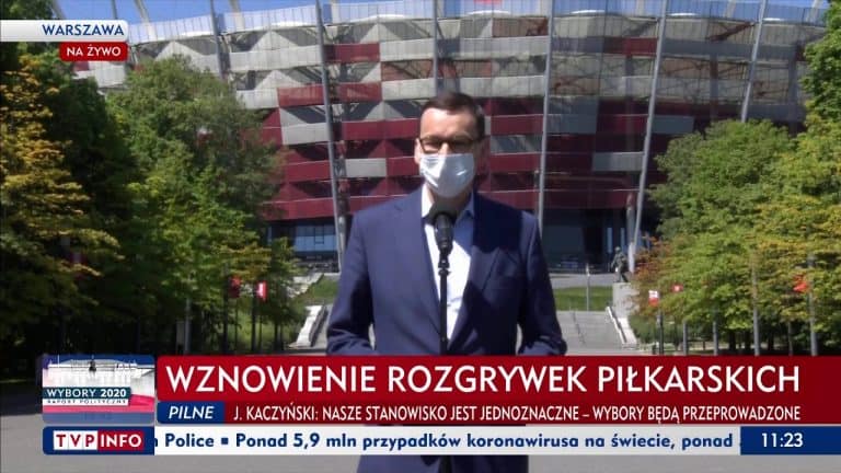 Morawiecki: Od 19 czerwca powrót kibiców piłkarskich na stadiony