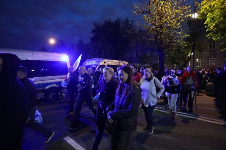 Policja przekaże do inspekcji sanitarnej 190 wniosków o ukaranie uczestników Protestu Przedsiębiorców