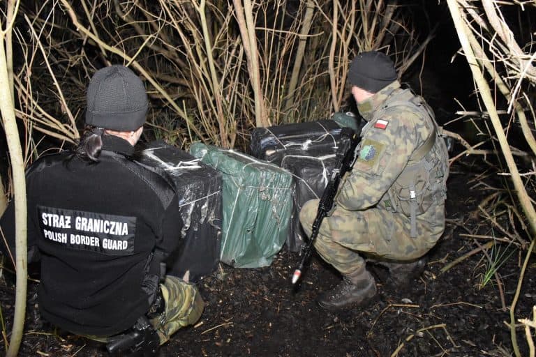 Nad brzegiem Bugu przemytnicy złapani zostali na gorącym uczynku