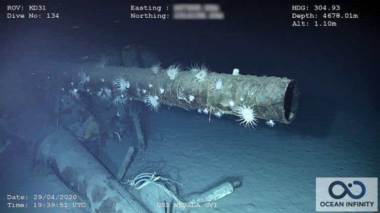 Na dnie Oceanu Spokojnego zlokalizowano wrak amerykańskiego okrętu liniowego