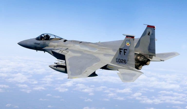Amerykański F-15 runął do morza u wybrzeży Wielkiej Brytanii