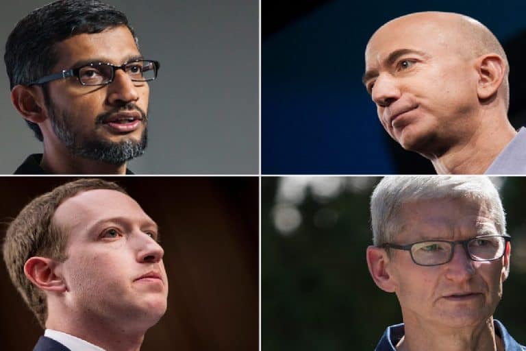 Dyrektorzy Amazona, Apple, Facebooka i Google w środę będą zeznawać przed Kongresem w ramach postępowania antymonopolowego