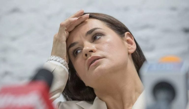 Liderka białoruskiej opozycji Swietłana Tichanowska udała się na Litwę