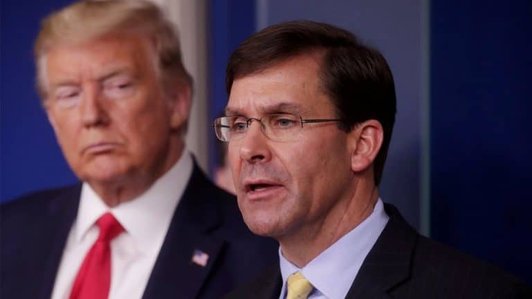 Donald Trump zdymisjonował szefa Pentagonu