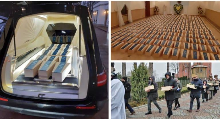 W Gończycach pochowano 650 nienarodzonych dzieci