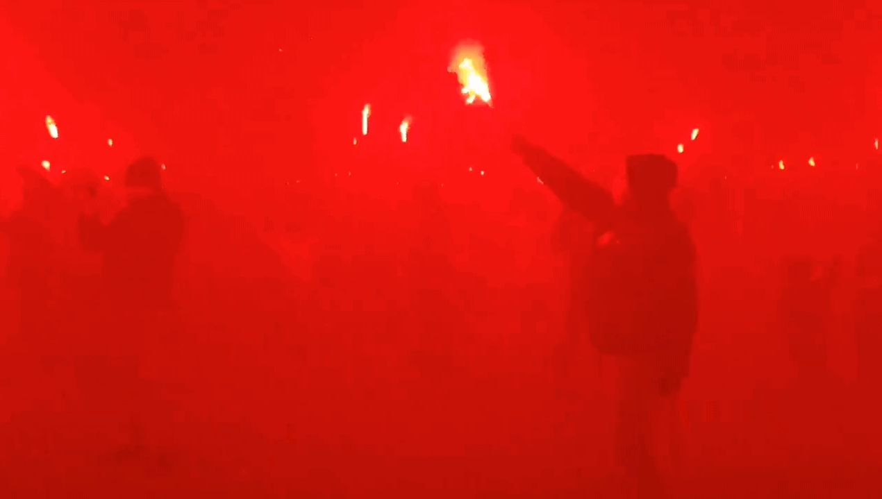 W Poznaniu: CZEŚĆ I CHWAŁA BOHATEROM!