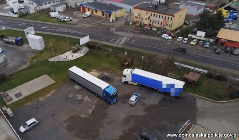 Dolnośląscy policjanci odzyskali dwa skradzione TIR-y