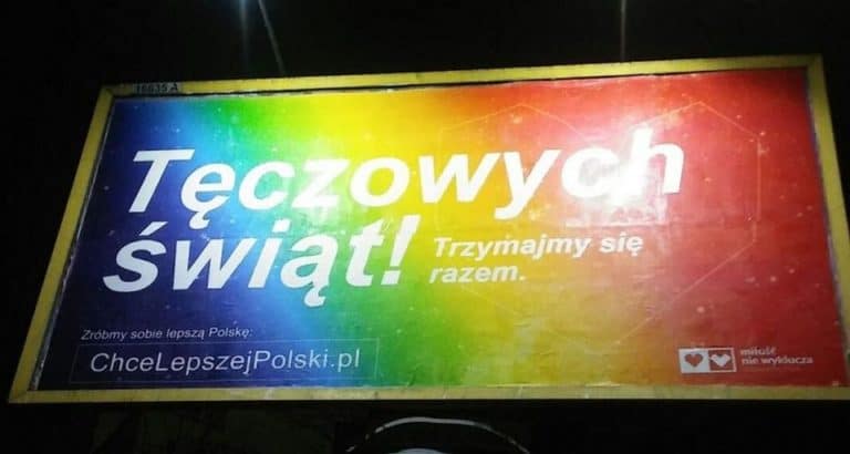 Środowiska LGBT życzą wszystkim „tęczowych świąt”…
