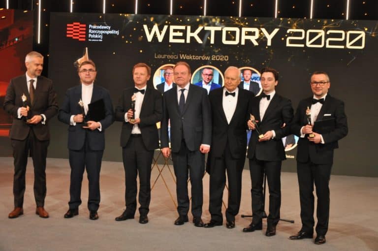 Podczas gali Wektory 2020 przedstawiciele wielkiego biznesu udzielili poparcia protestującym przedsiębiorcom